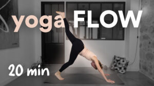 image de yoga flow sur YouTube
